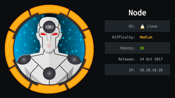 Road to OSCP - Hack The Box Write Up - Node