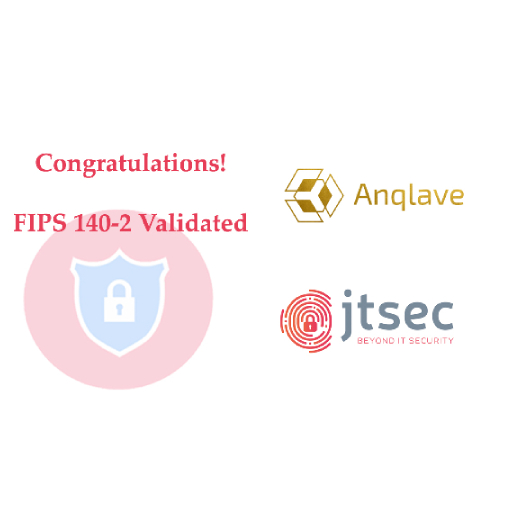 Anqlave achieves FIPS 140-2 certification on its Anqlave Data Vault product with the help of jtsec FIPS 140-2 experts